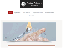 Tablet Screenshot of easternmedicineinstitute.com